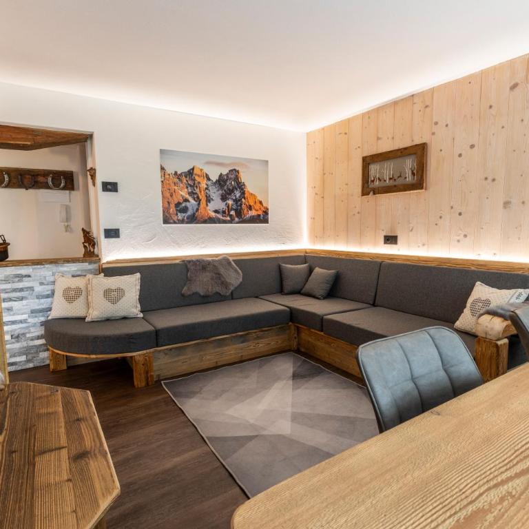 Sa Mont Home - Moderno appartamento con parcheggio, sauna e deposito sci - Appartamento con 2 Camere da Letto - 7