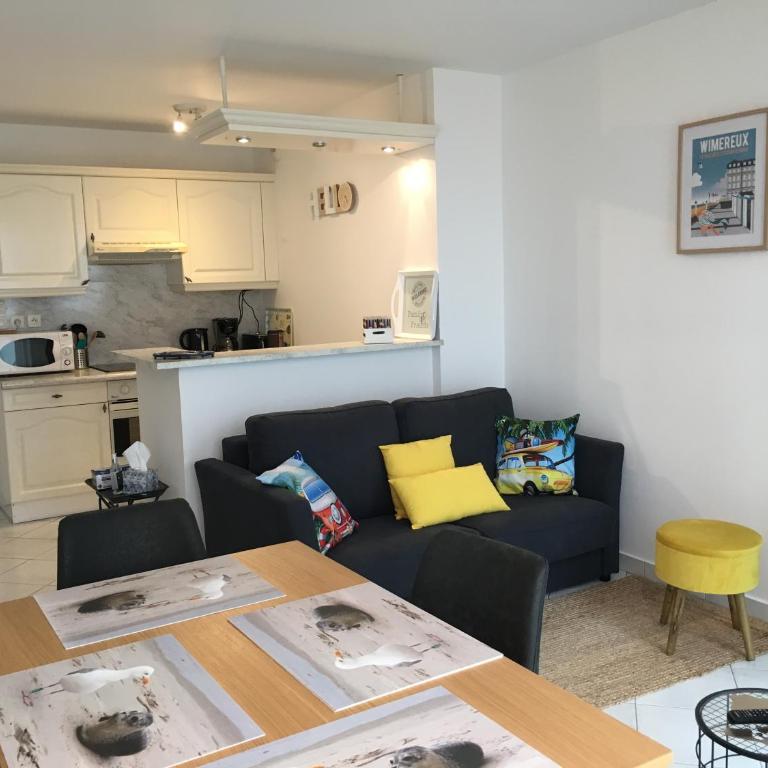 Cap'tain Kipper , vue mer, 2 chambres , garage fermé , Wimereux - Two-Bedroom Apartment - 8