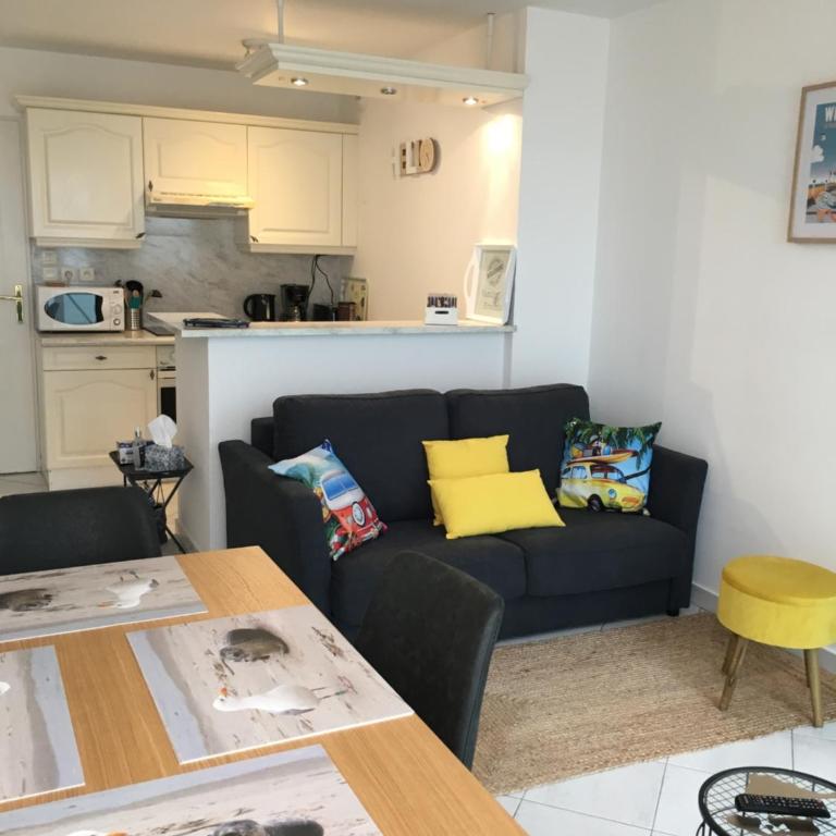 Cap'tain Kipper , vue mer, 2 chambres , garage fermé , Wimereux - Two-Bedroom Apartment - 6