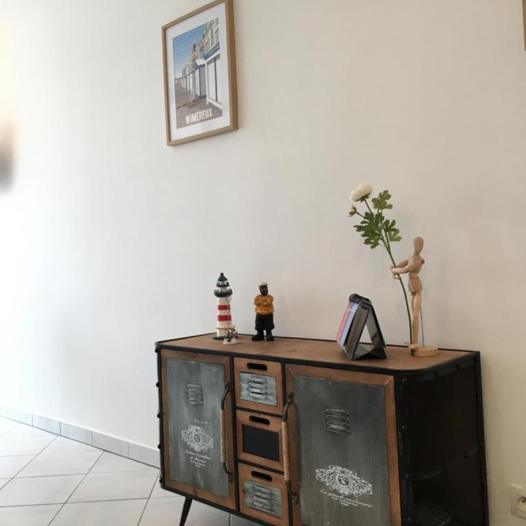 Cap'tain Kipper , vue mer, 2 chambres , garage fermé , Wimereux - Two-Bedroom Apartment - 19