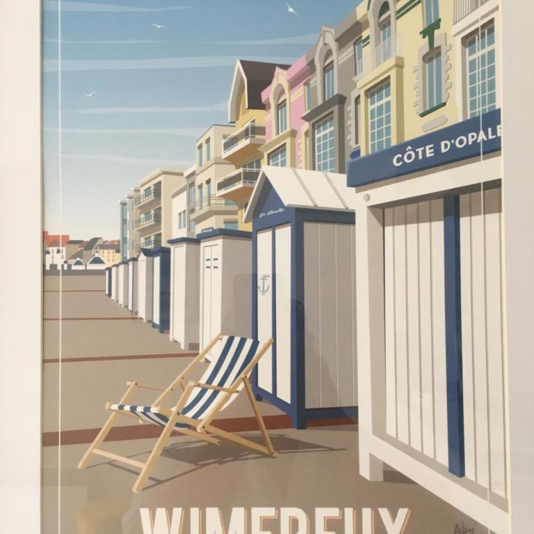 Cap'tain Kipper , vue mer, 2 chambres , garage fermé , Wimereux - Two-Bedroom Apartment - 32