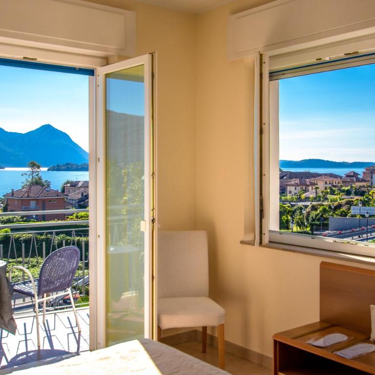 Hotel Alpi - Camera Matrimoniale/Doppia con Letti Singoli con Vista Lago. - 4
