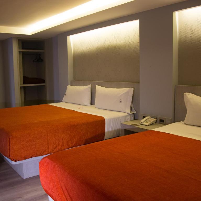Hotel El Senador - Habitación Doble Estándar con 2 camas dobles - 1