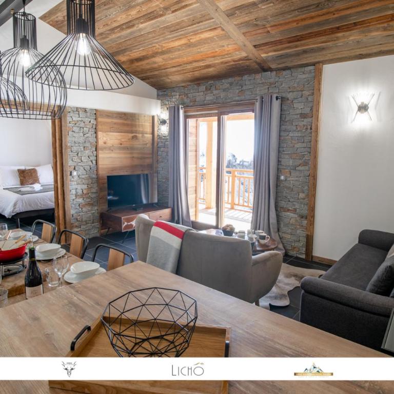 MARMOTTE 204 - Charmant appartement mansardé, aux pieds des pistes - Appartement en Duplex - 6
