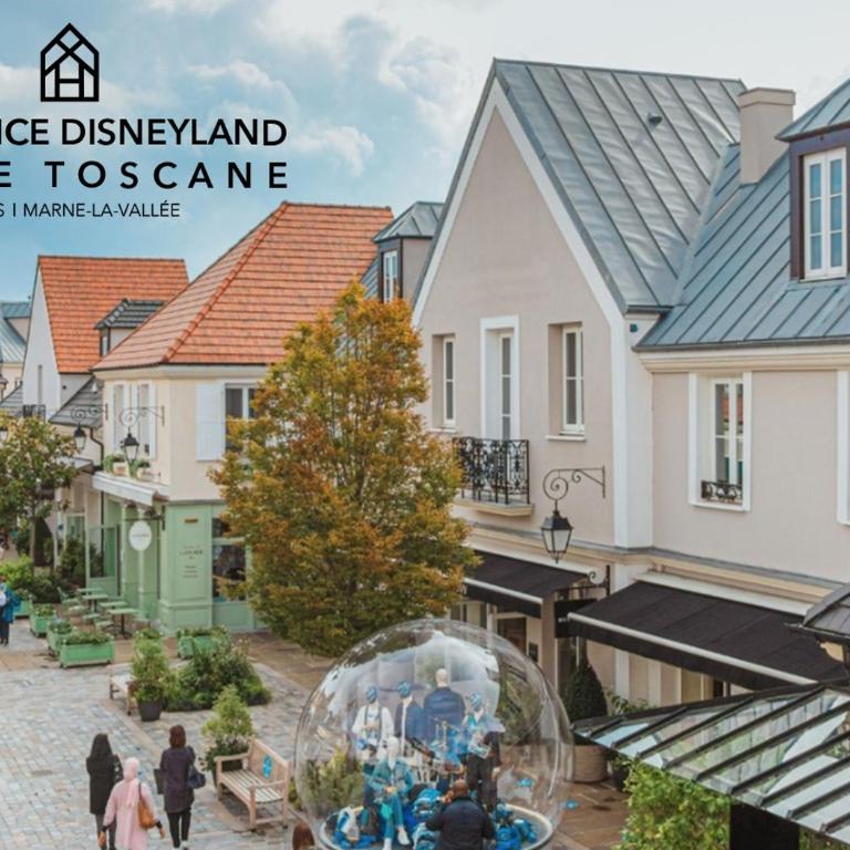 Appartement 2 Chambres 5 Pers - 5 min Disneyland Paris - Parking Gratuit - Résidence Disneyland Place Toscane Serris - Apartment mit 2 Schlafzimmern - 30