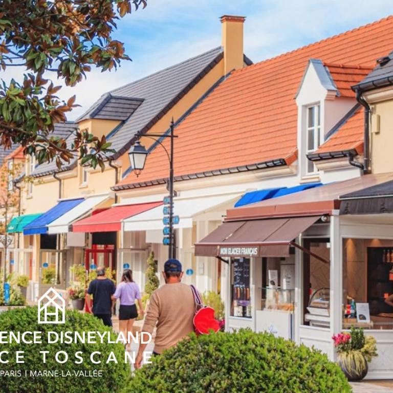 Appartement 2 Chambres 5 Pers - 5 min Disneyland Paris - Parking Gratuit - Résidence Disneyland Place Toscane Serris - Apartment mit 2 Schlafzimmern - 7