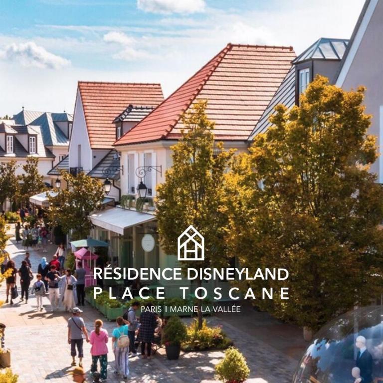 Appartement 2 Chambres 5 Pers - 5 min Disneyland Paris - Parking Gratuit - Résidence Disneyland Place Toscane Serris - Apartment mit 2 Schlafzimmern - 46