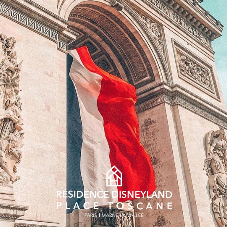 Appartement 2 Chambres 5 Pers - 5 min Disneyland Paris - Parking Gratuit - Résidence Disneyland Place Toscane Serris - Apartment mit 2 Schlafzimmern - 14