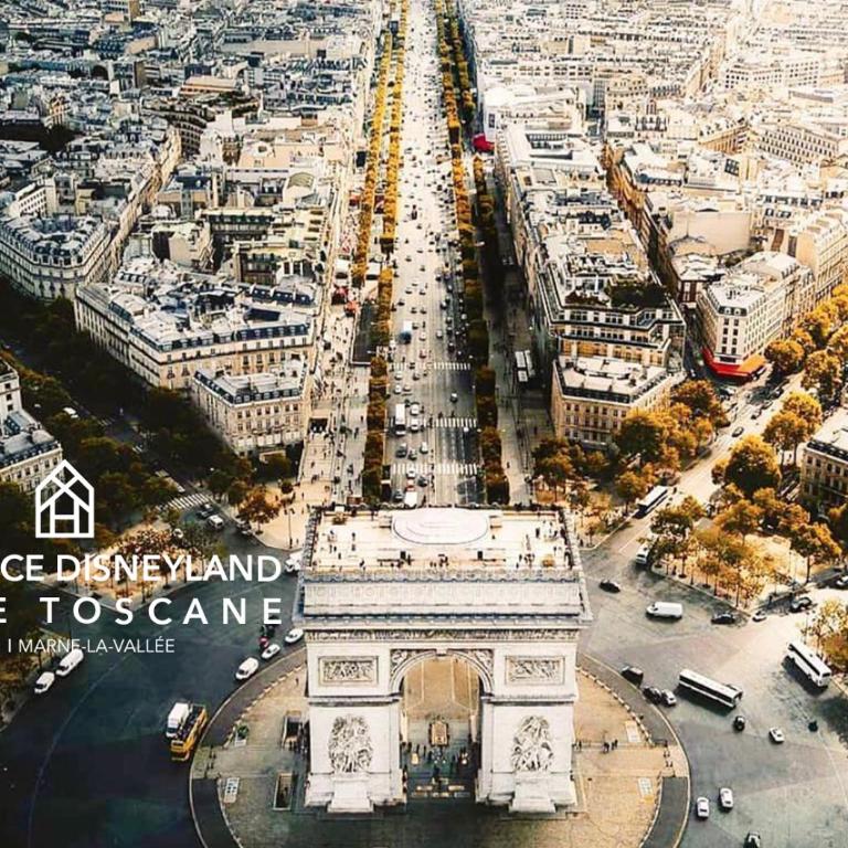 Appartement 2 Chambres 5 Pers - 5 min Disneyland Paris - Parking Gratuit - Résidence Disneyland Place Toscane Serris - Apartment mit 2 Schlafzimmern - 43