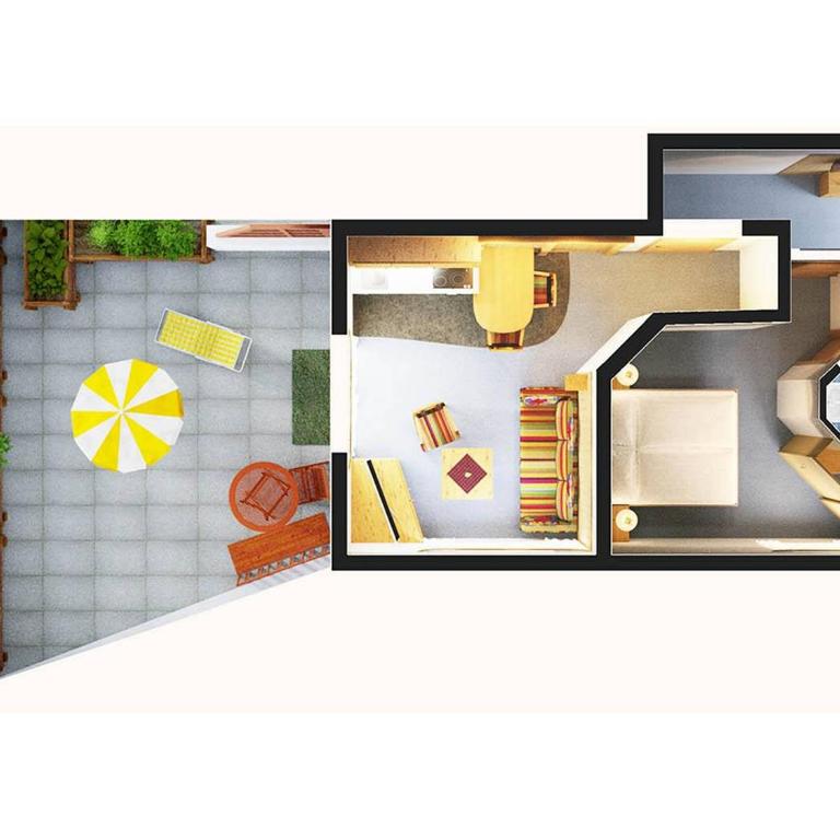 Haus Sylvest - Apartment mit Terrasse - 5