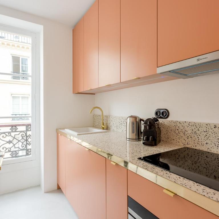 Habitat Parisien - 2BR-2BA - Marais - Centre Pompidou - Appartement 2 Chambres - 35