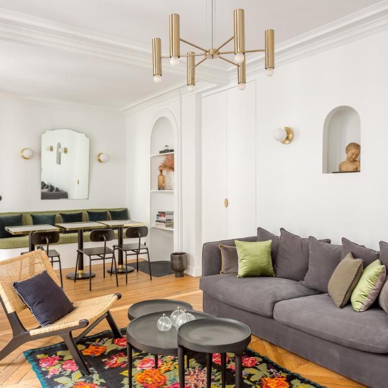 Habitat Parisien - 2BR-2BA - Marais - Centre Pompidou - Appartement 2 Chambres - 2