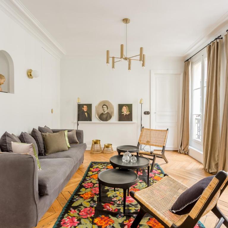 Habitat Parisien - 2BR-2BA - Marais - Centre Pompidou - Appartement 2 Chambres - 4