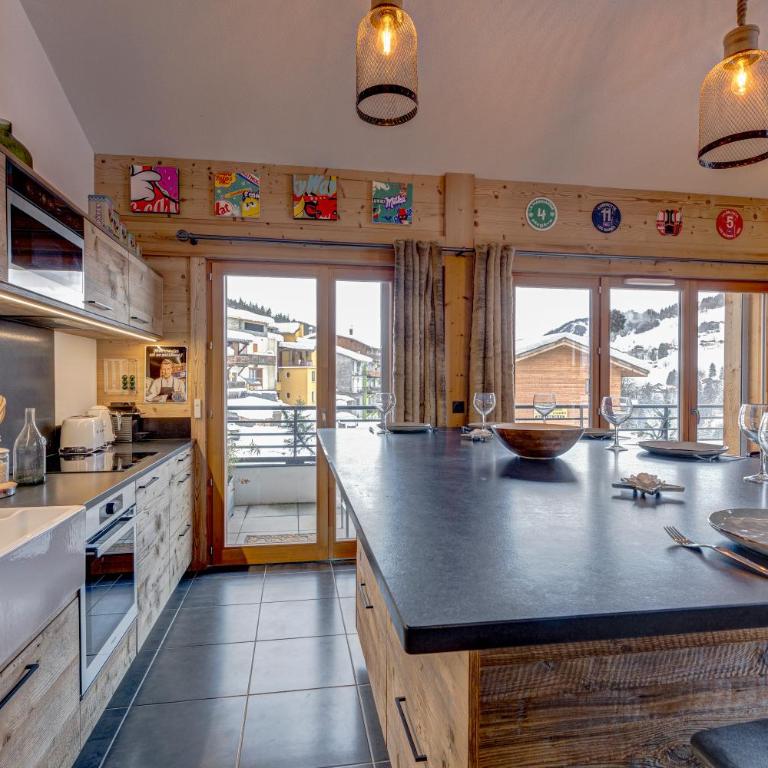 La Petite Galerie - Magnifique Duplex avec balcon vue montagne - Flumet - Apartment mit 3 Schlafzimmern - 16