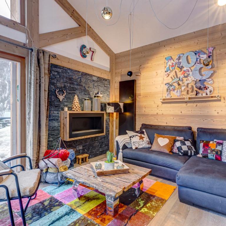 La Petite Galerie - Magnifique Duplex avec balcon vue montagne - Flumet - Apartment mit 3 Schlafzimmern - 15