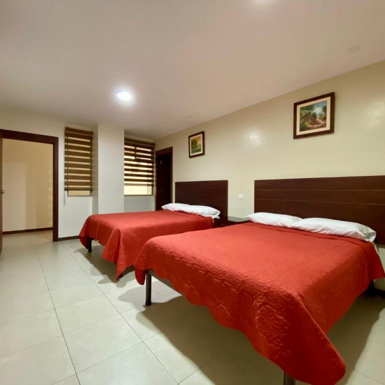Hotel Carrion - Deluxe Double Room with Two Double Beds - 3