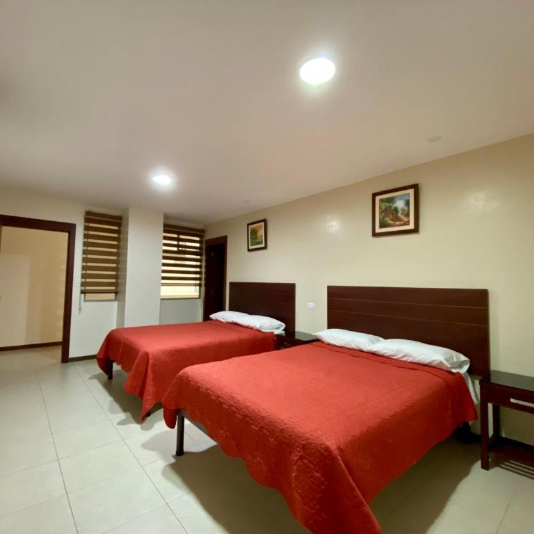 Hotel Carrion - Deluxe Double Room with Two Double Beds - 1
