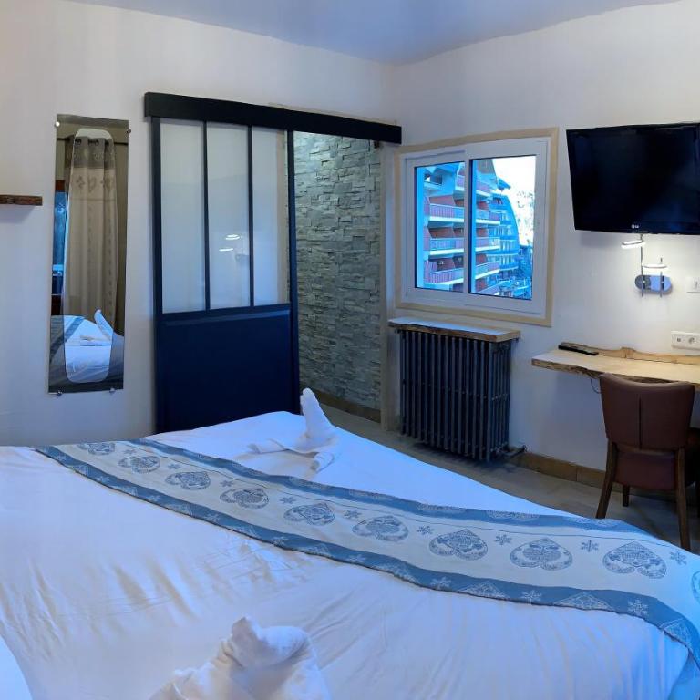 Hôtel Chastellares - Chambre Double avec Terrasse - 2