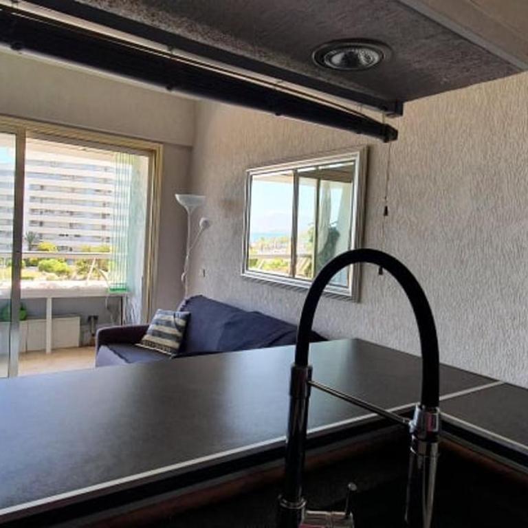 Lovely apartment in Marina Baie des Anges- Baronnet - Sew view, free parking spaces on site, restaurants, beach, supermarket - Apartamento de 1 dormitorio - 77