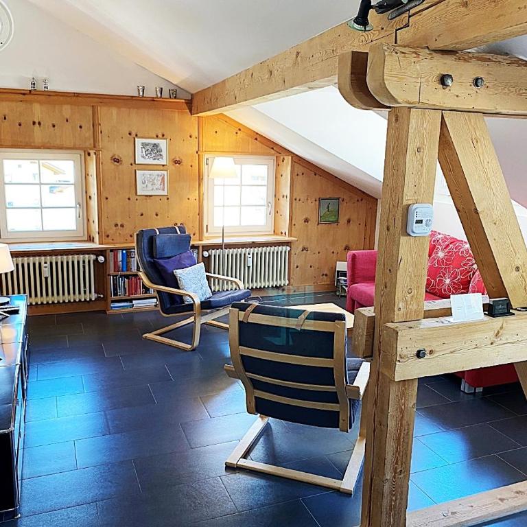 BM186 - Alpenstil - 60m2 Dachstockwohnung mit Garage - Apartment mit 1 Schlafzimmer - 11
