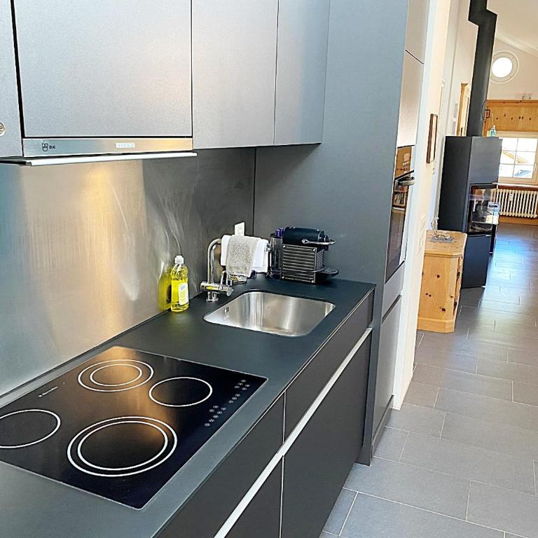 BM186 - Alpenstil - 60m2 Dachstockwohnung mit Garage - Apartment mit 1 Schlafzimmer - 4