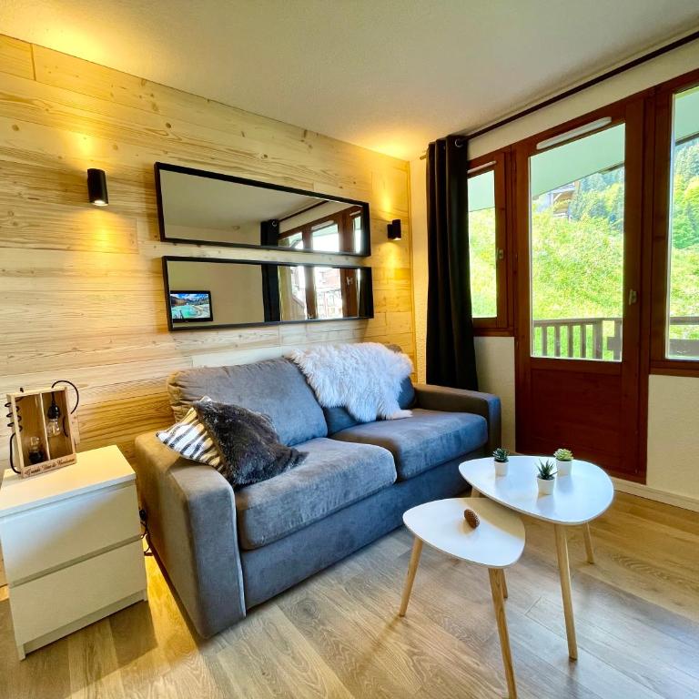 Chaleureux T2 La Tania Courchevel pieds des pistes - One-Bedroom Apartment - 2