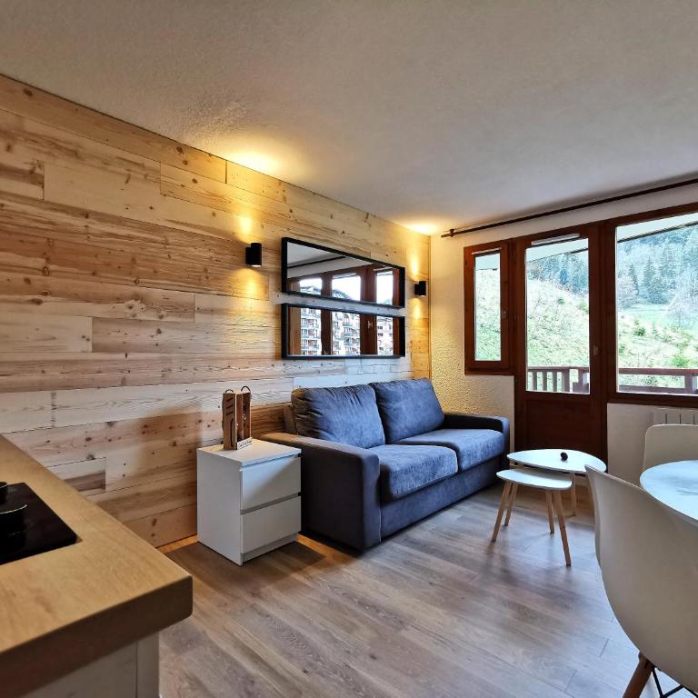 Chaleureux T2 La Tania Courchevel pieds des pistes - One-Bedroom Apartment - 4
