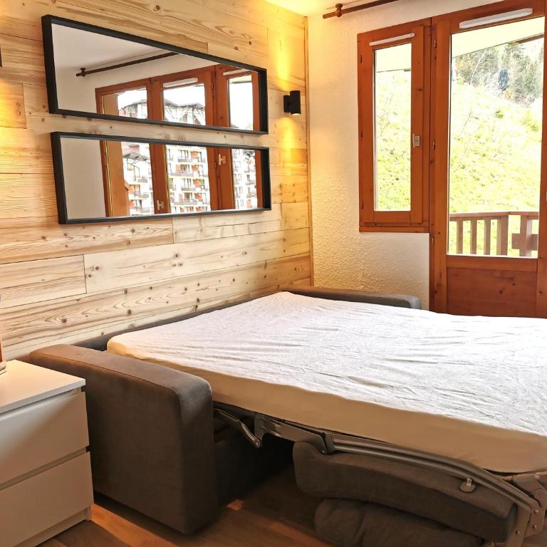 Chaleureux T2 La Tania Courchevel pieds des pistes - One-Bedroom Apartment - 14