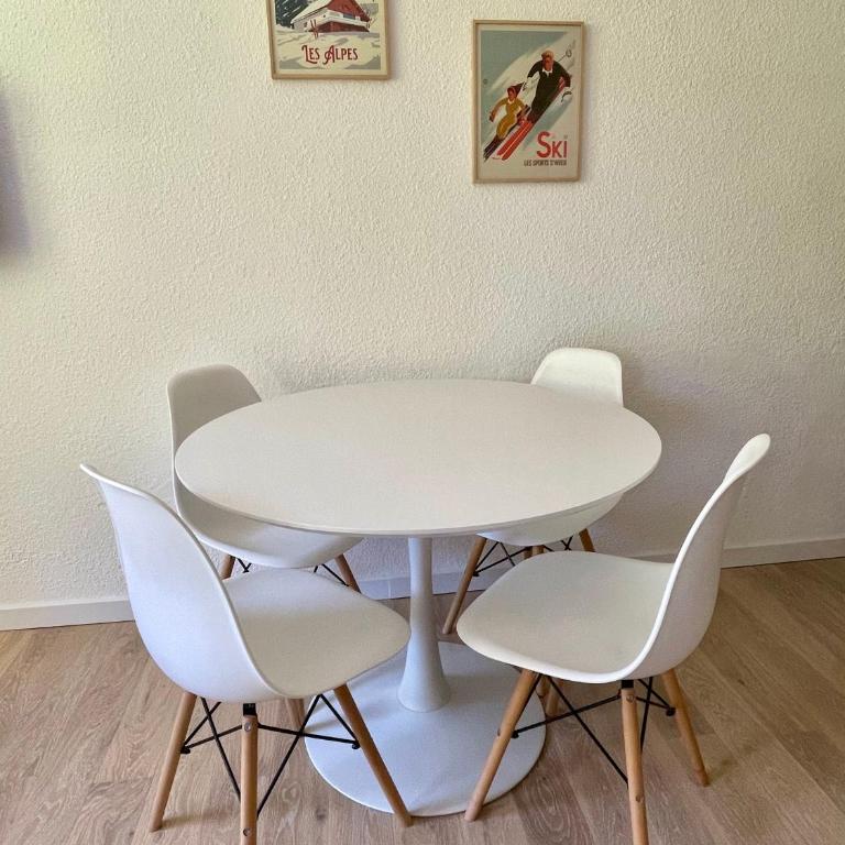 Chaleureux T2 La Tania Courchevel pieds des pistes - One-Bedroom Apartment - 8