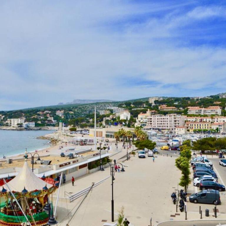 LA PLAGE - Hyper centre - vue port & mer - Climatisation - Apartment mit 1 Schlafzimmer - 10