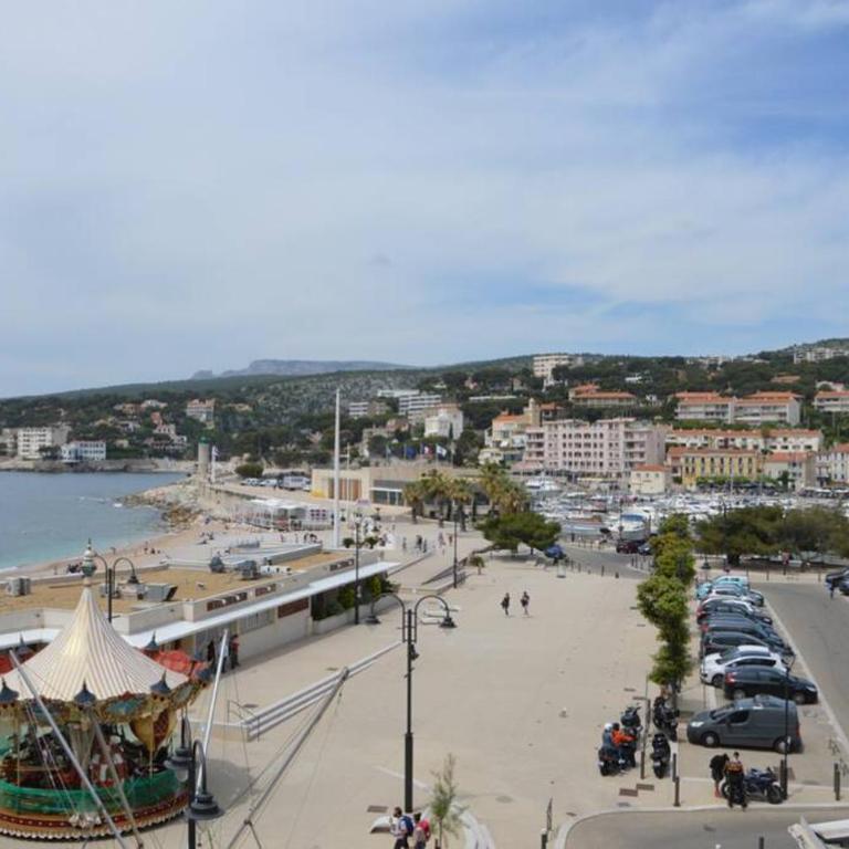 LA PLAGE - Hyper centre - vue port & mer - Climatisation - Apartment mit 1 Schlafzimmer - 11