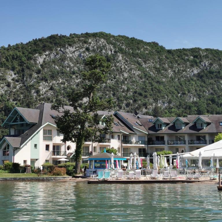 Lac Annecy plage privée, Duplex Baie des voiles - Appartement - Vue sur Lac - 5