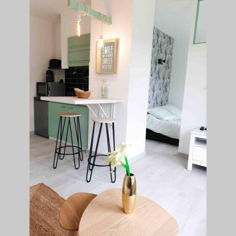 Charmant appartement avec vue sur les montagnes - Apartamento de 1 dormitorio - 9