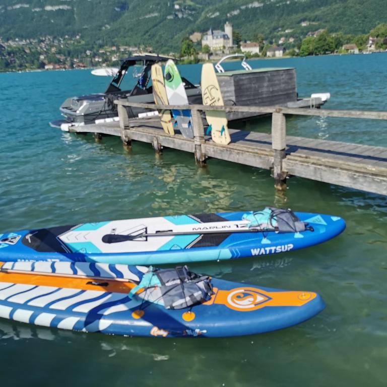 la baie des voiles ,vue lac d'Annecy ,plage privée - Monolocale con Vista Lago - 6