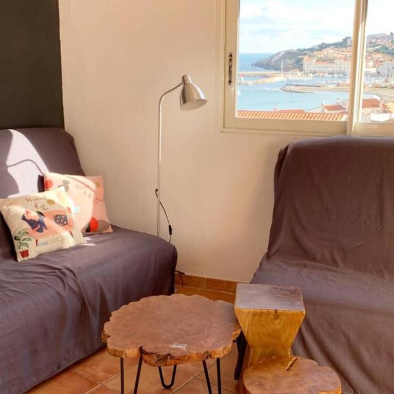 Attique à Banyuls - vue mer et montagne - Three-Bedroom Apartment - 7