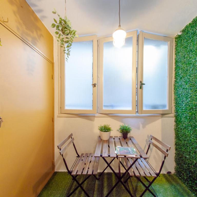 RétroMirabeau "Le Raspaïl" - 65m2 avec VUE - 2 CHAMBRES - 4 pers - COURS MIRABEAU HALLES GARE - EMPLACEMENT TOP - Chèques Vacances CONNECT - Apartamento de 2 dormitorios con vistas al jardín - 10