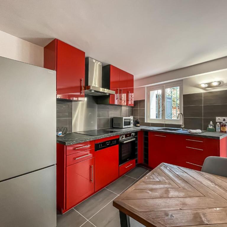 T2 tout équipé à 2 min de la plage ménage inclus 1 - One-Bedroom Apartment - 6
