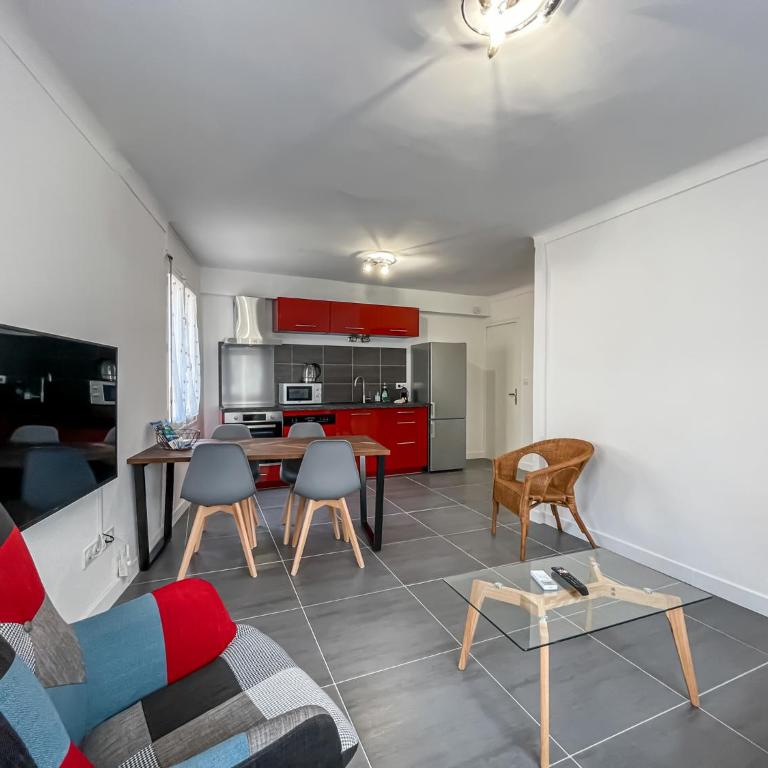T2 tout équipé à 2 min de la plage ménage inclus 2 - One-Bedroom Apartment - 2