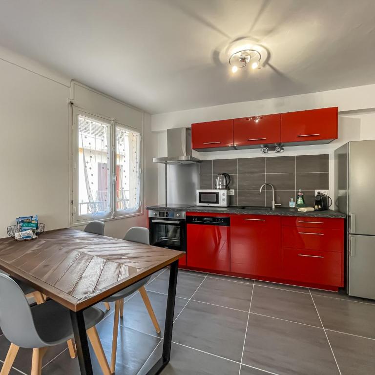 T2 tout équipé à 2 min de la plage ménage inclus 2 - One-Bedroom Apartment - 5