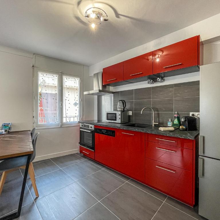 T2 tout équipé à 2 min de la plage ménage inclus 2 - One-Bedroom Apartment - 7