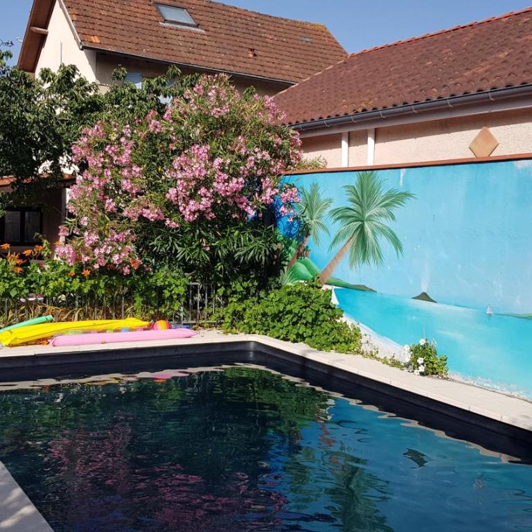 Appart 31 m2 indépendant, Piscine Jardin Direct Gare Aéroport et jardin - One-Bedroom Apartment - 1
