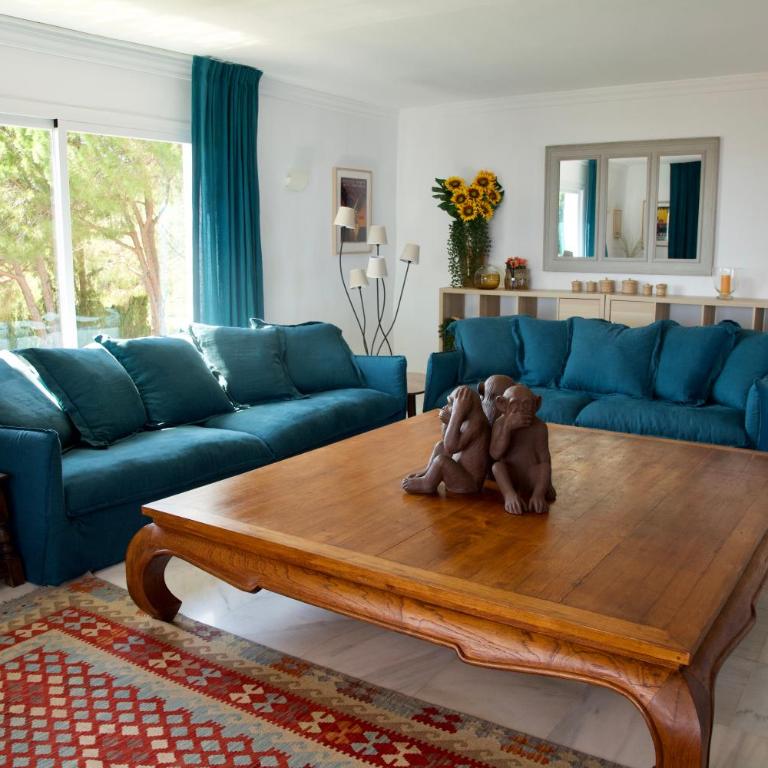 La Ciruela - Villa paisible jardin de 5000m2 piscine chauffée et vue sur mer - Villa - 13