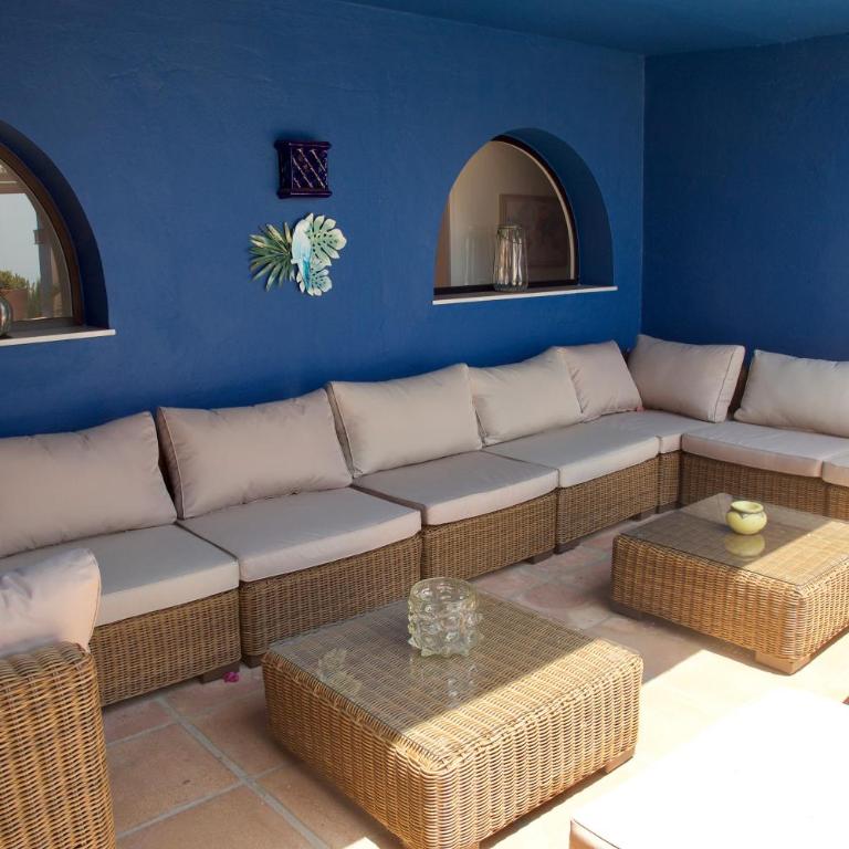 La Ciruela - Villa paisible jardin de 5000m2 piscine chauffée et vue sur mer - Villa - 18