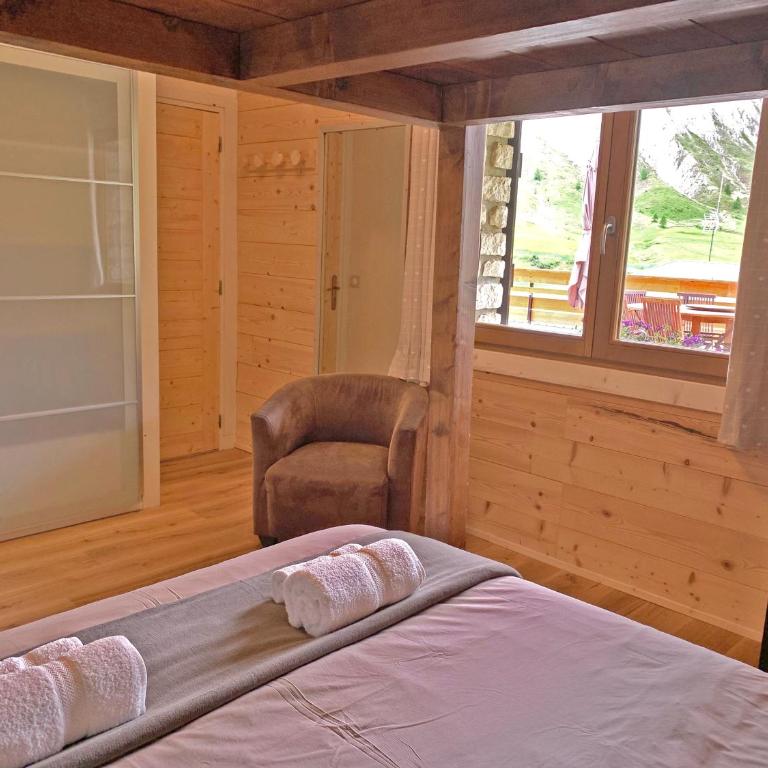 Chalet Canvolan, 7 pièces, 12 personnes, Tignes le Lac, sur terrasse et jardin - Apartment mit Seeblick - 18