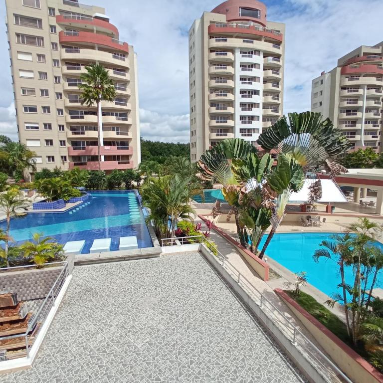 Departamento 4 habitaciones 12 personas vista al mar 8vo piso Playa Almendro - Apartamento - 47