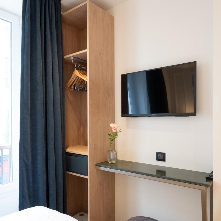 HOTEL AU COEUR DES ARTS ET METIERS - Chambre Double - Vue sur Rue - 10