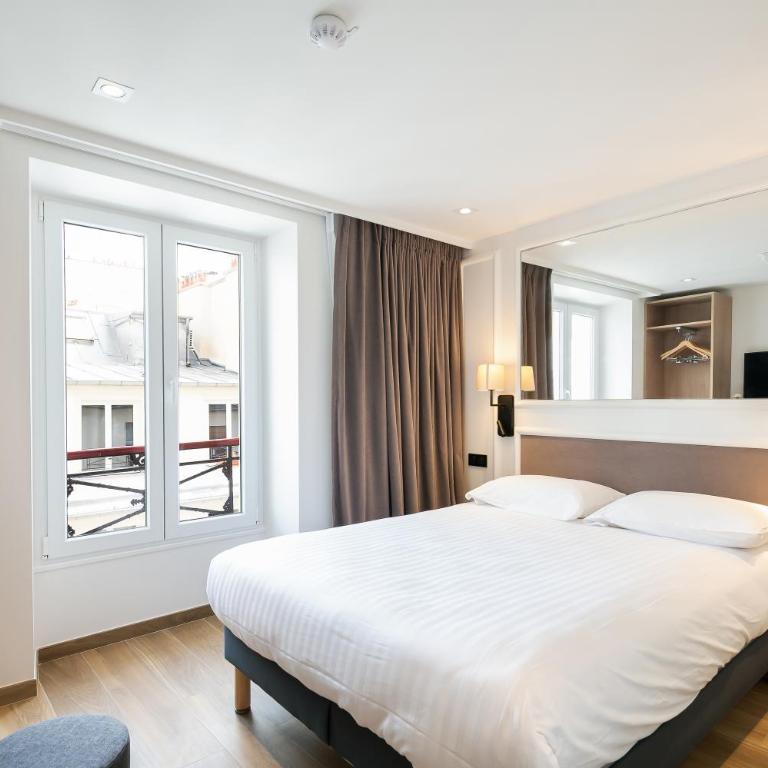HOTEL AU COEUR DES ARTS ET METIERS - Chambre Double - Vue sur Rue - 5