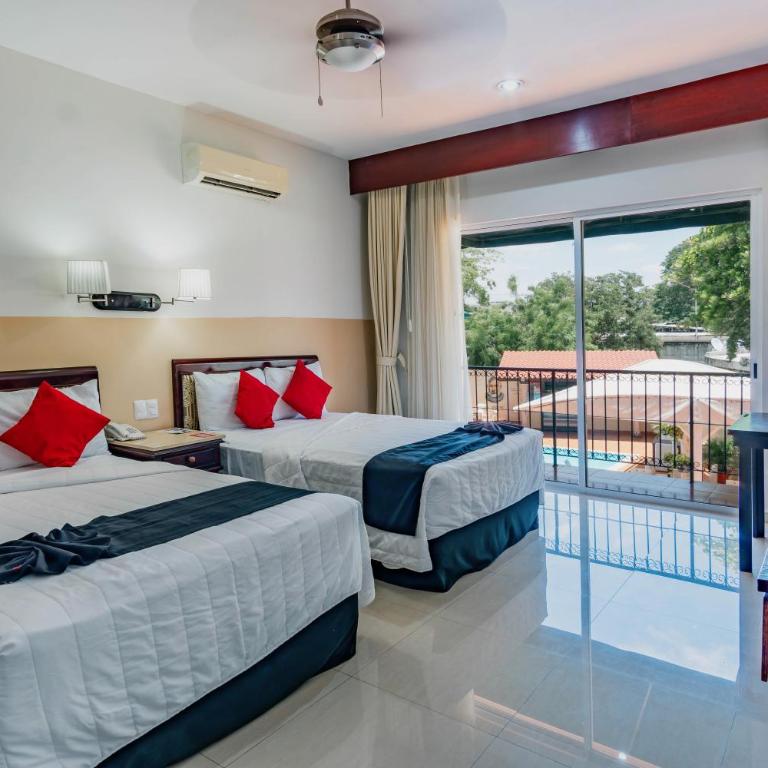 Hotel Siglo 21 Merida - Superior Double Room with Two Double Beds - 1