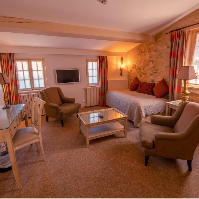 Hôtel Le Donjon - Cœur de La Cité Médiévale - Suite - 6