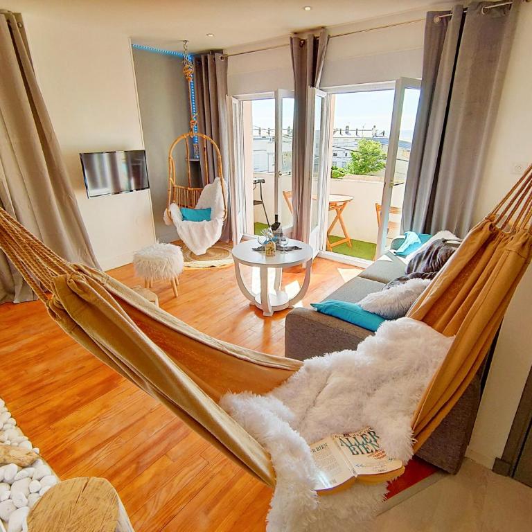 HAMAC - vue mer - 100M PLAGE - Appartement 1 Chambre - 1